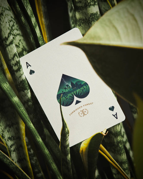 Forbidden Forest Playing Cards Deck (GOLD FOIL back)
