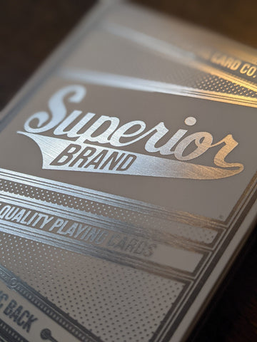 Superior Cardista Foil Back OR Gilded Playing Cards