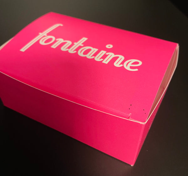 Fontaine Neon Pink Half Brick Box