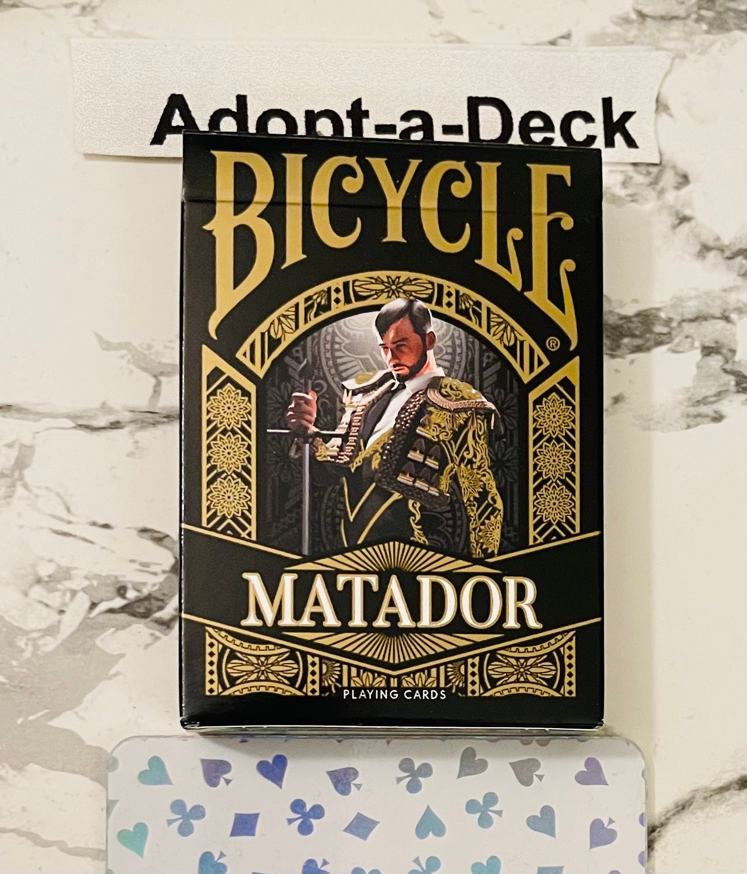 Bicycle Matador Gilded Black **Opened