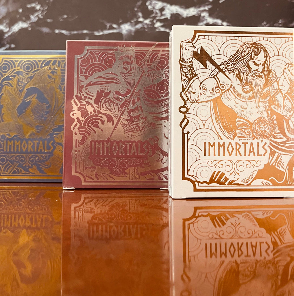 IMMORTALS Gilded Series Limited Edition Playing Cards Decks Card -Addiction.com IMMORTALS Gilded Series Limited Edition Playing Cards Decks Card -Addiction.com