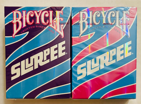 Bicycle Slurpee Playing Cards 7-Eleven Decks