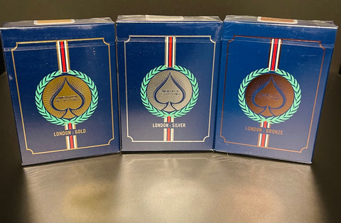 London Games 2012 Gold, Silver & Bronze Playing Cards Deck Set