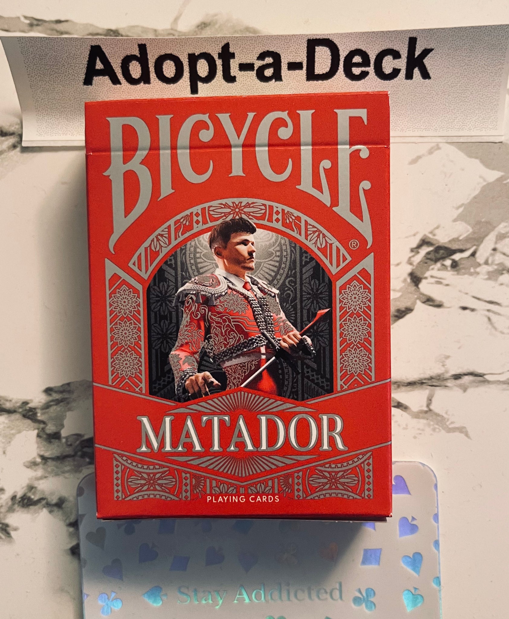 Bicycle Matador Gilded Red **Opened