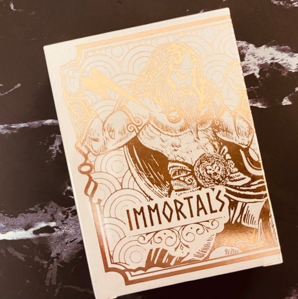 IMMORTALS Gilded Series Limited Edition Playing Cards Decks