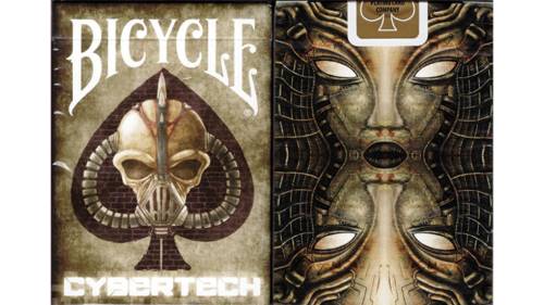 Bicycle Cybertech Limited Edition GILDED Playing Cards Deck
